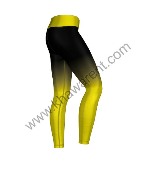 Yellow Ombré Leggings