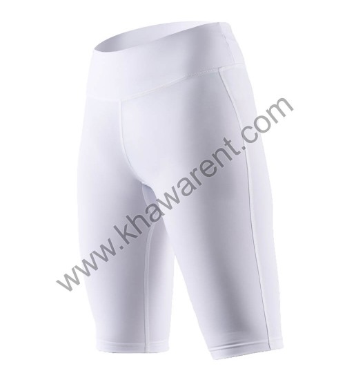 White Compression Shorts