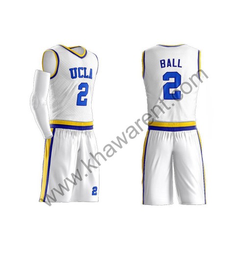 White Basketball Uniforms